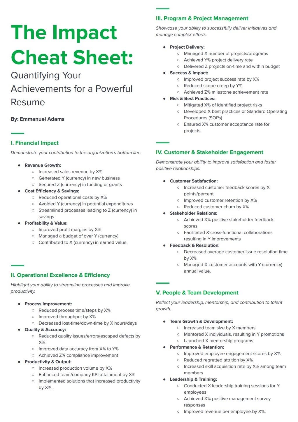 Boost Your Resume with Quantifiable Achievements to Stand out in Hiring